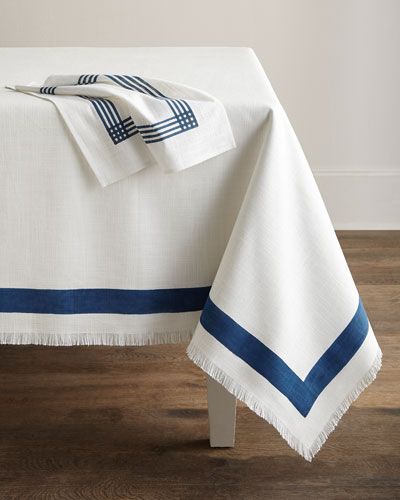 Solid Cotton Table Cover
