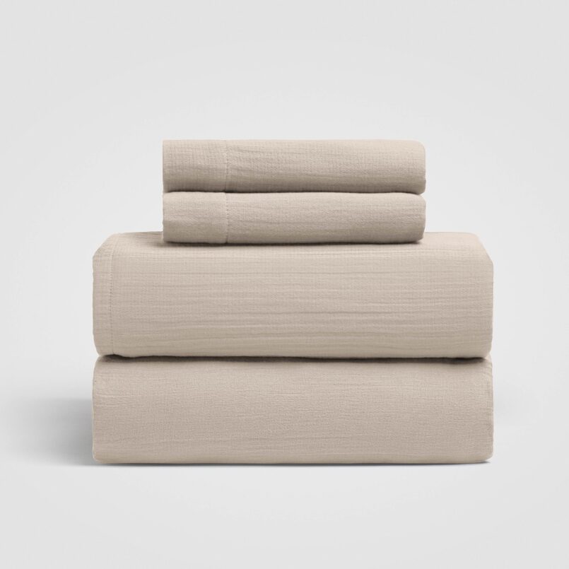 Calm Crinkled Comfort 4-Piece Sheet Set