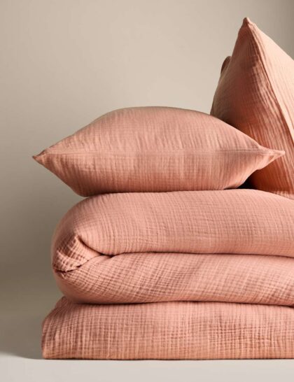 Muslin Garment Dyed Duvet Set