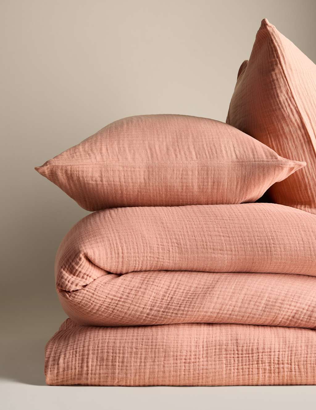 Muslin Garment Dyed Duvet Set